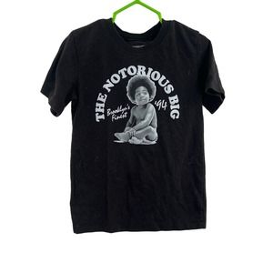 Notorious BIG Biggie Baby Graphic Tee‎ Size 5T
